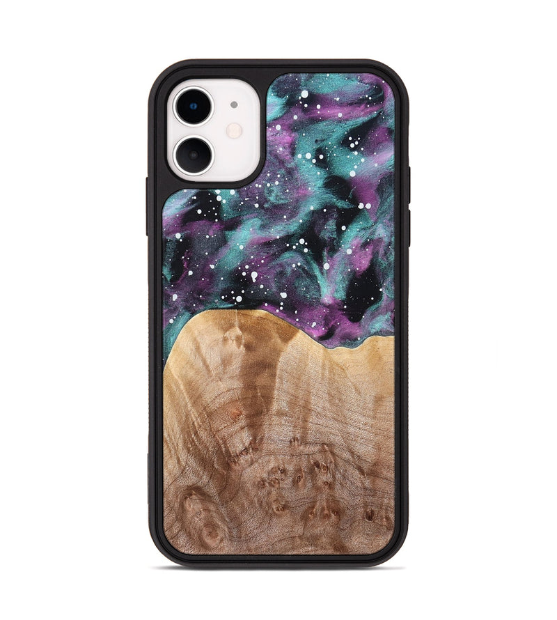 iPhone 11 Wood Phone Case - Emely (Cosmos, 824775)