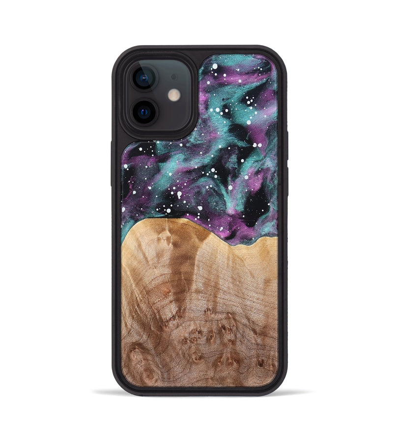 iPhone 12 Wood Phone Case - Emely (Cosmos, 824775)