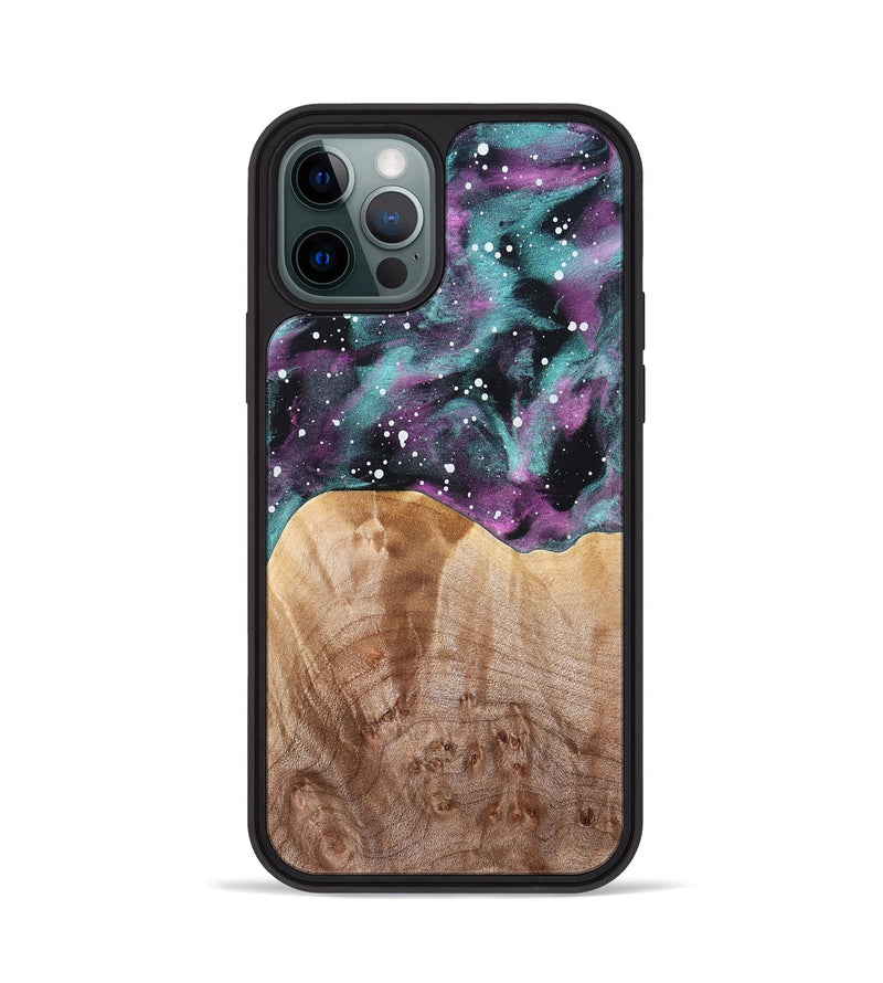 iPhone 12 Pro Wood Phone Case - Emely (Cosmos, 824775)