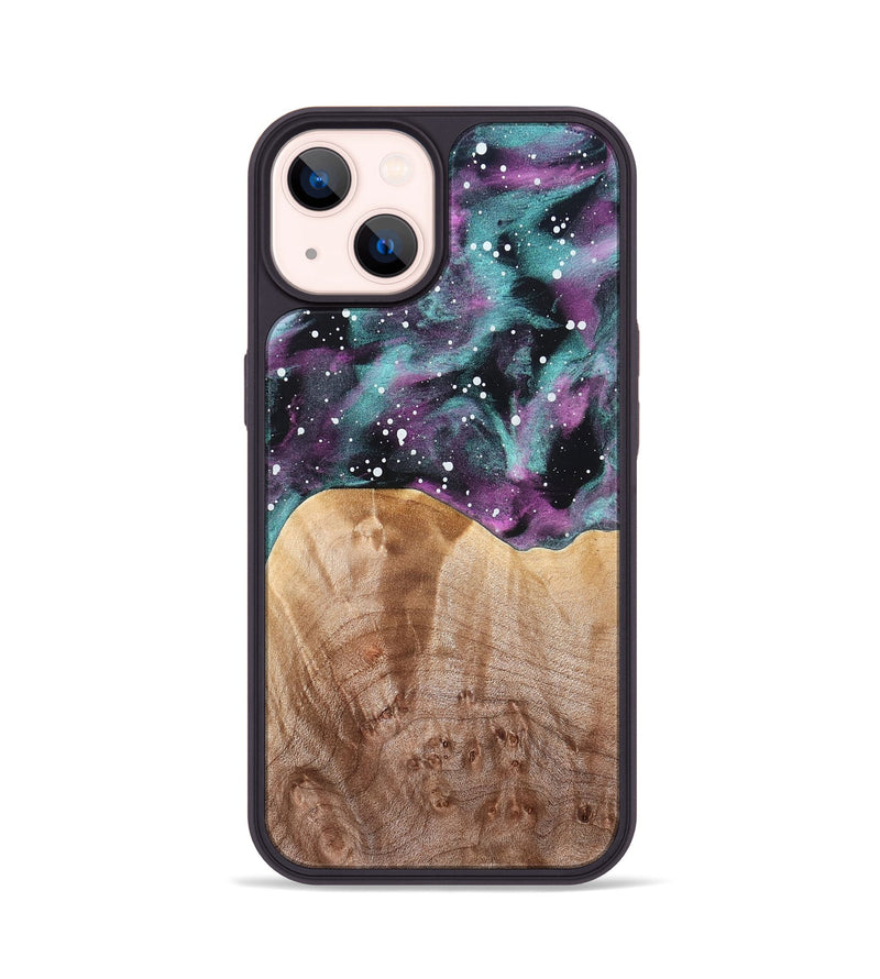 iPhone 14 Wood Phone Case - Emely (Cosmos, 824775)
