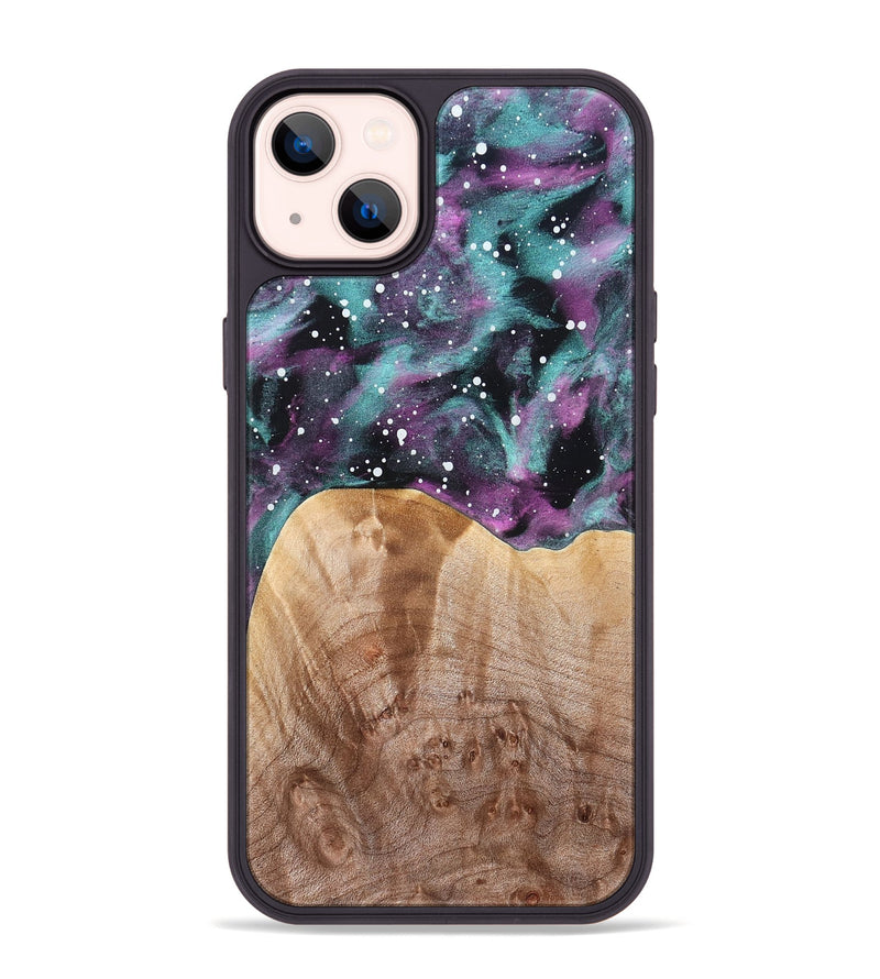 iPhone 14 Plus Wood Phone Case - Emely (Cosmos, 824775)