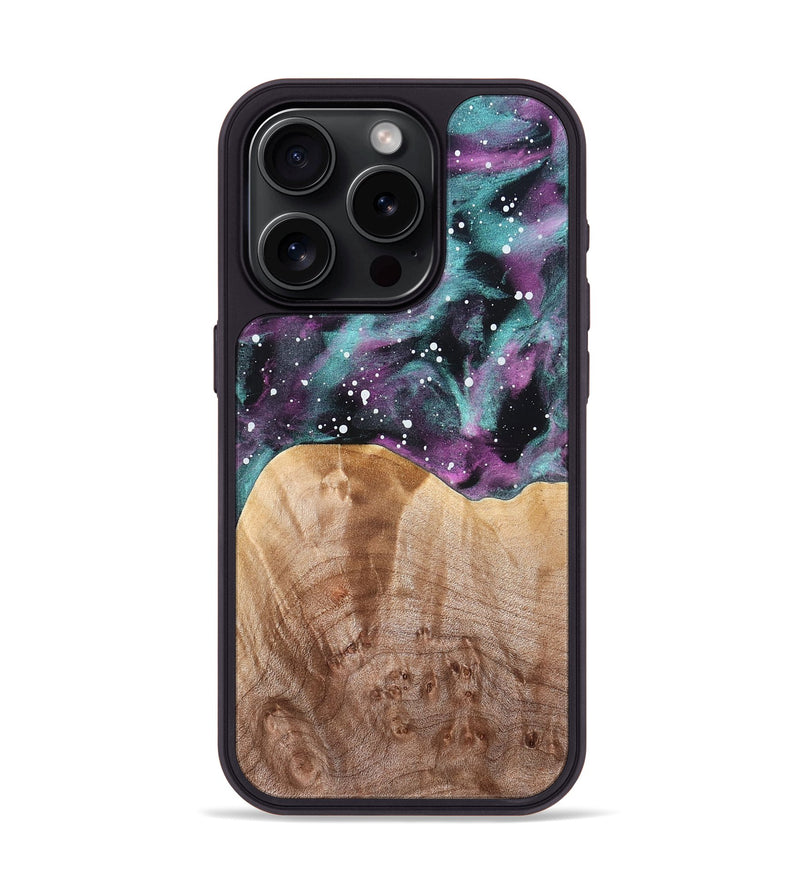 iPhone 15 Pro Wood Phone Case - Emely (Cosmos, 824775)