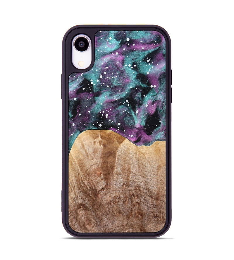 iPhone Xr Wood Phone Case - Emely (Cosmos, 824775)