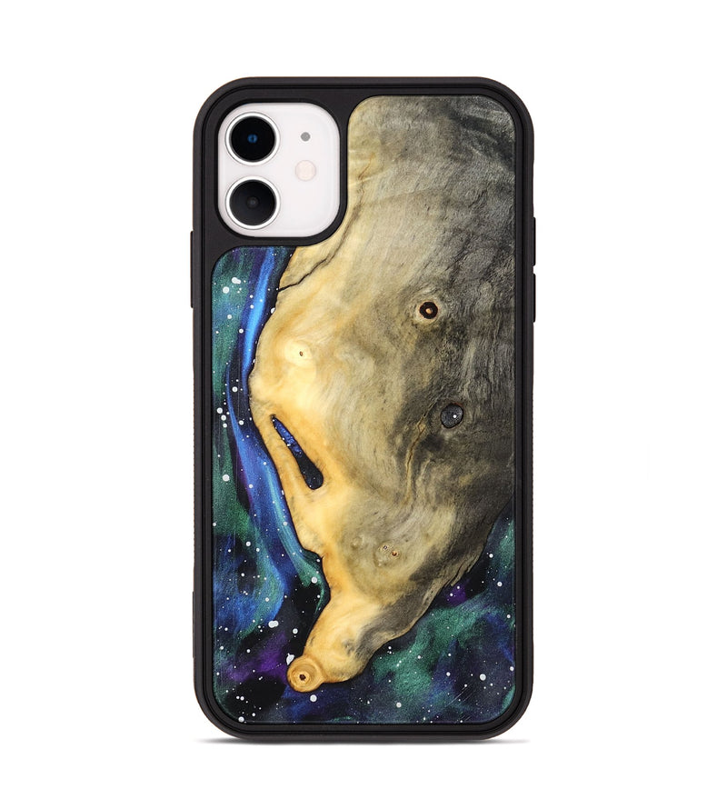 iPhone 11 Wood Phone Case - Cecile (Cosmos, 824778)