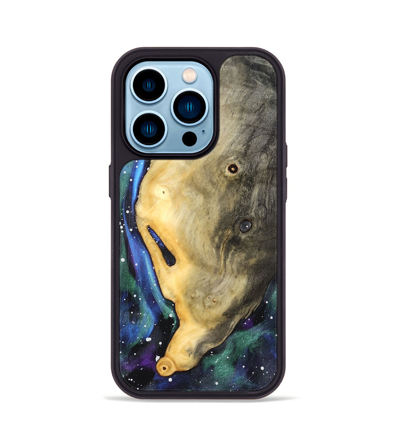 iPhone 14 Pro Wood Phone Case - Cecile (Cosmos, 824778)