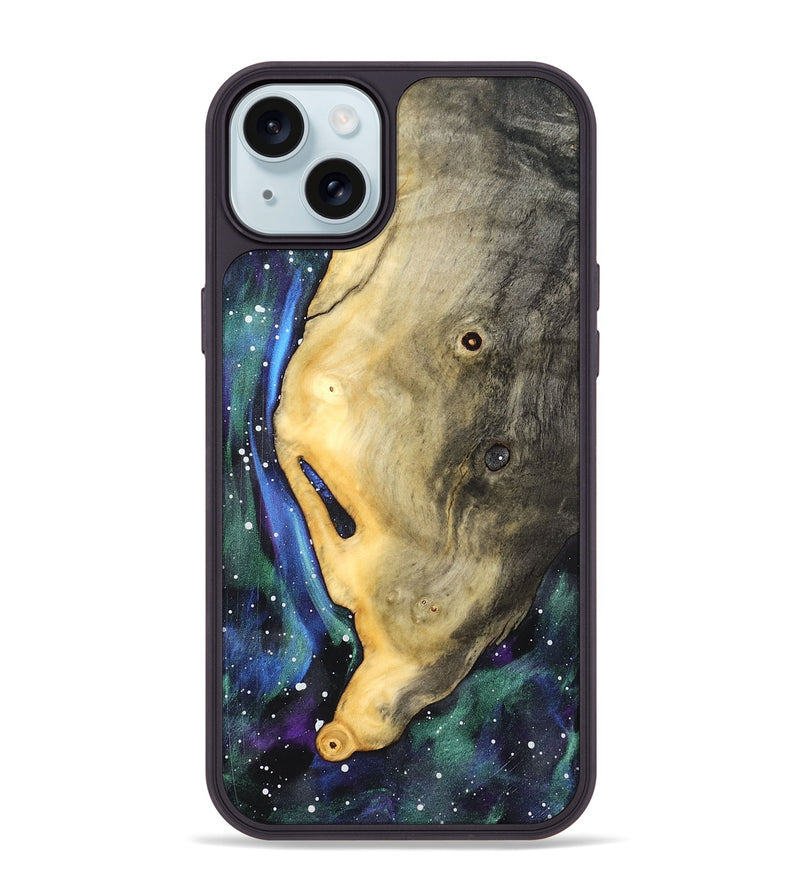 iPhone 15 Plus Wood Phone Case - Cecile (Cosmos, 824778)