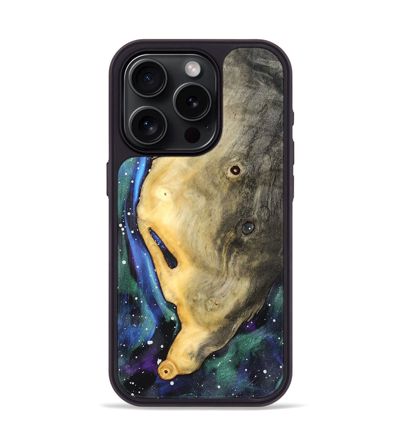 iPhone 15 Pro Wood Phone Case - Cecile (Cosmos, 824778)