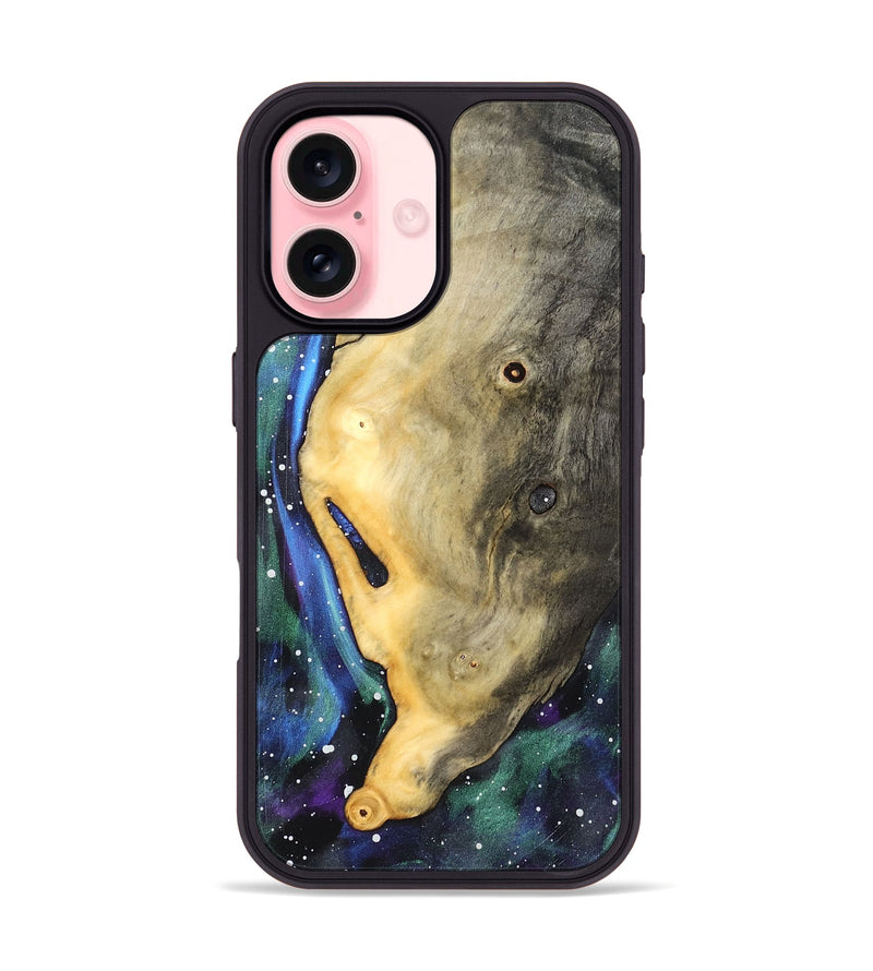 iPhone 16 Wood Phone Case - Cecile (Cosmos, 824778)