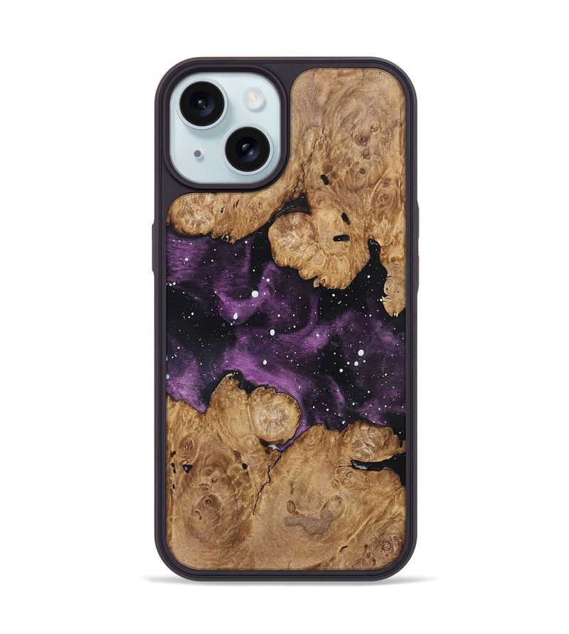 iPhone 15 Wood Phone Case - Kinsey (Cosmos, 824779)