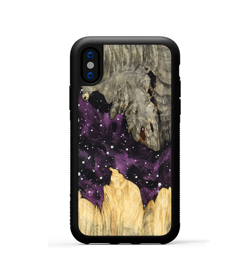 iPhone Xs Wood Phone Case - Rivka (Cosmos, 824781)