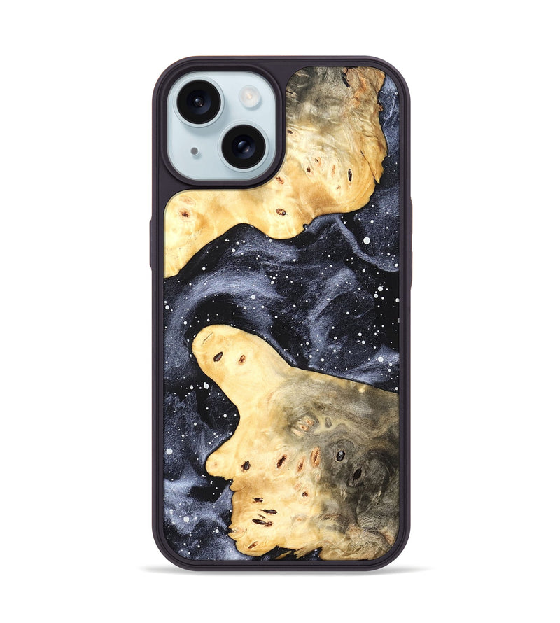 iPhone 15 Wood Phone Case - Zella (Cosmos, 824782)