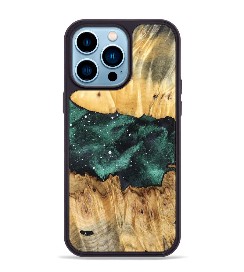 iPhone 14 Pro Max Wood Phone Case - Iola (Cosmos, 824786)