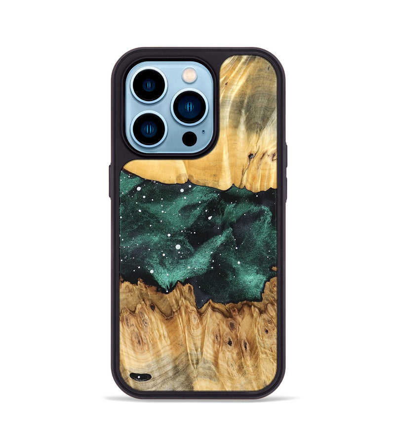 iPhone 14 Pro Wood Phone Case - Iola (Cosmos, 824786)