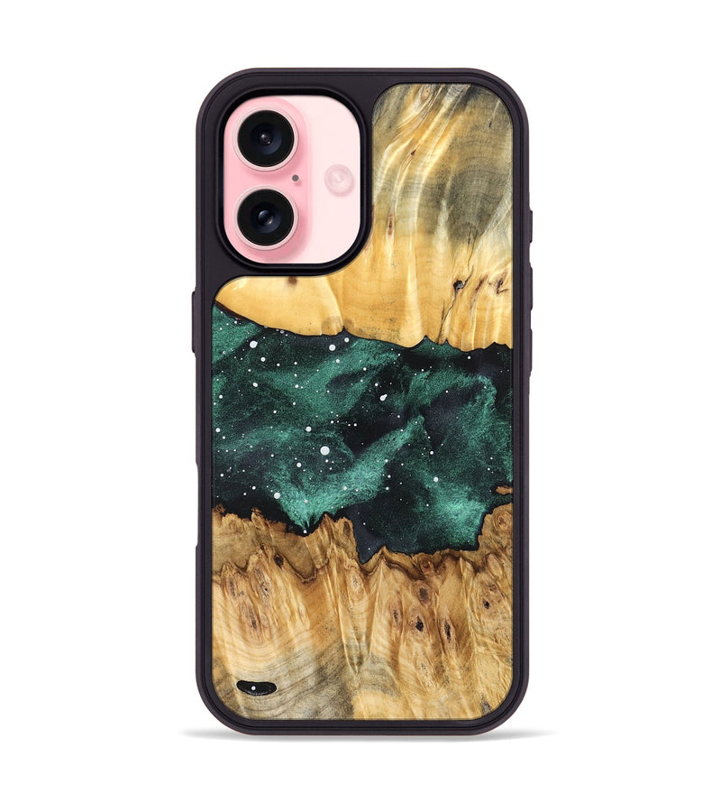 iPhone 16 Wood Phone Case - Iola (Cosmos, 824786)