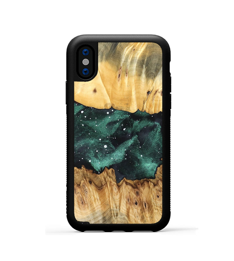 iPhone Xs Wood Phone Case - Iola (Cosmos, 824786)