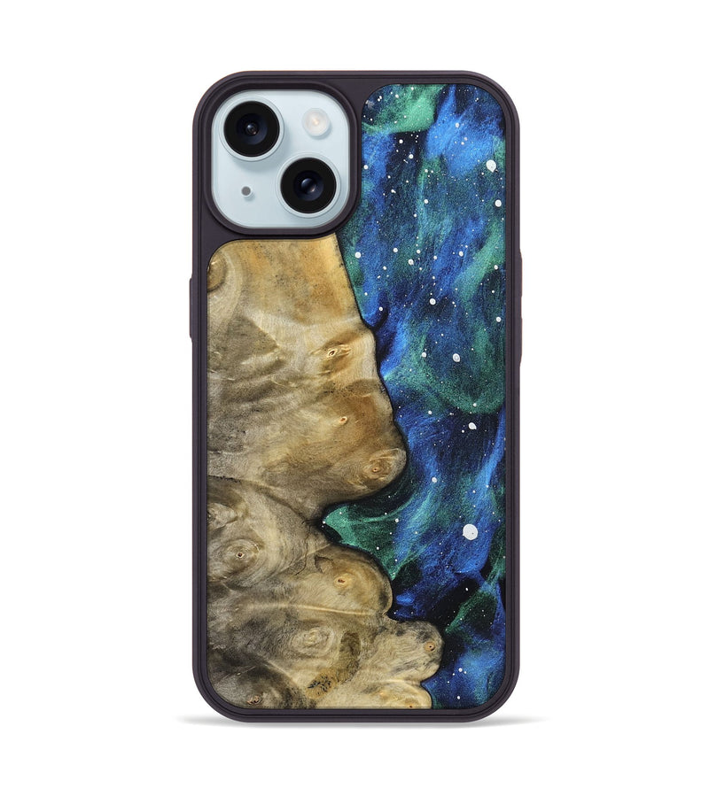 iPhone 15 Wood Phone Case - Wilder (Cosmos, 824787)