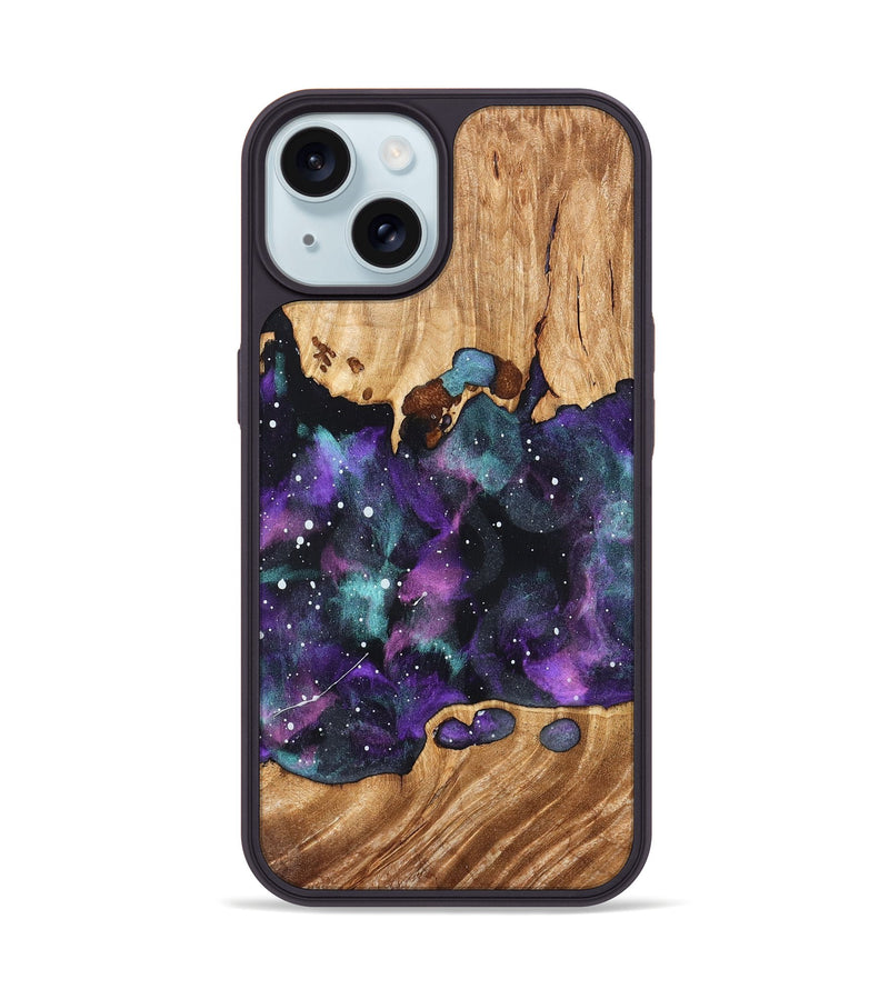 iPhone 15 Wood Phone Case - Darion (Cosmos, 824791)