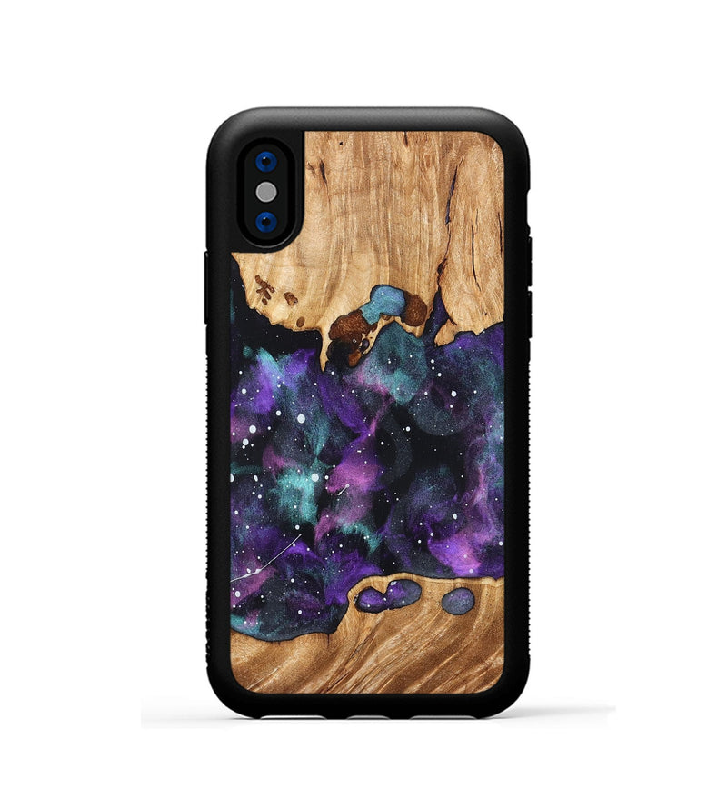 iPhone Xs Wood Phone Case - Darion (Cosmos, 824791)