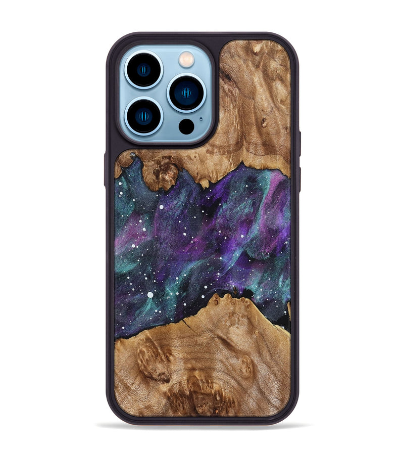 iPhone 14 Pro Max Wood Phone Case - Jaleesa (Cosmos, 824795)