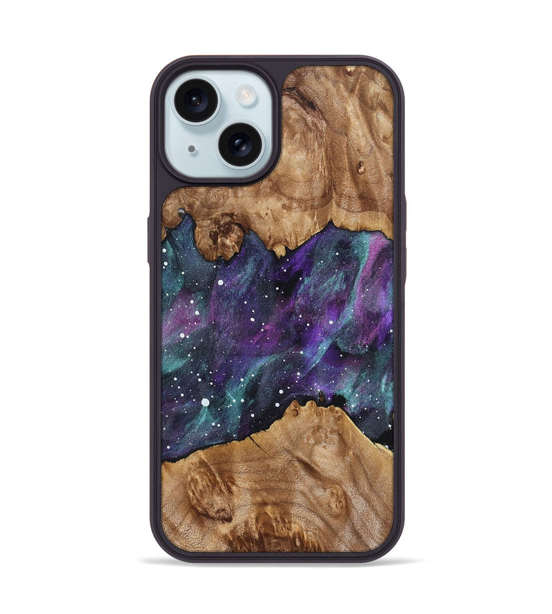 iPhone 15 Wood Phone Case - Jaleesa (Cosmos, 824795)