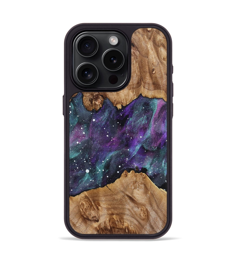 iPhone 15 Pro Wood Phone Case - Jaleesa (Cosmos, 824795)