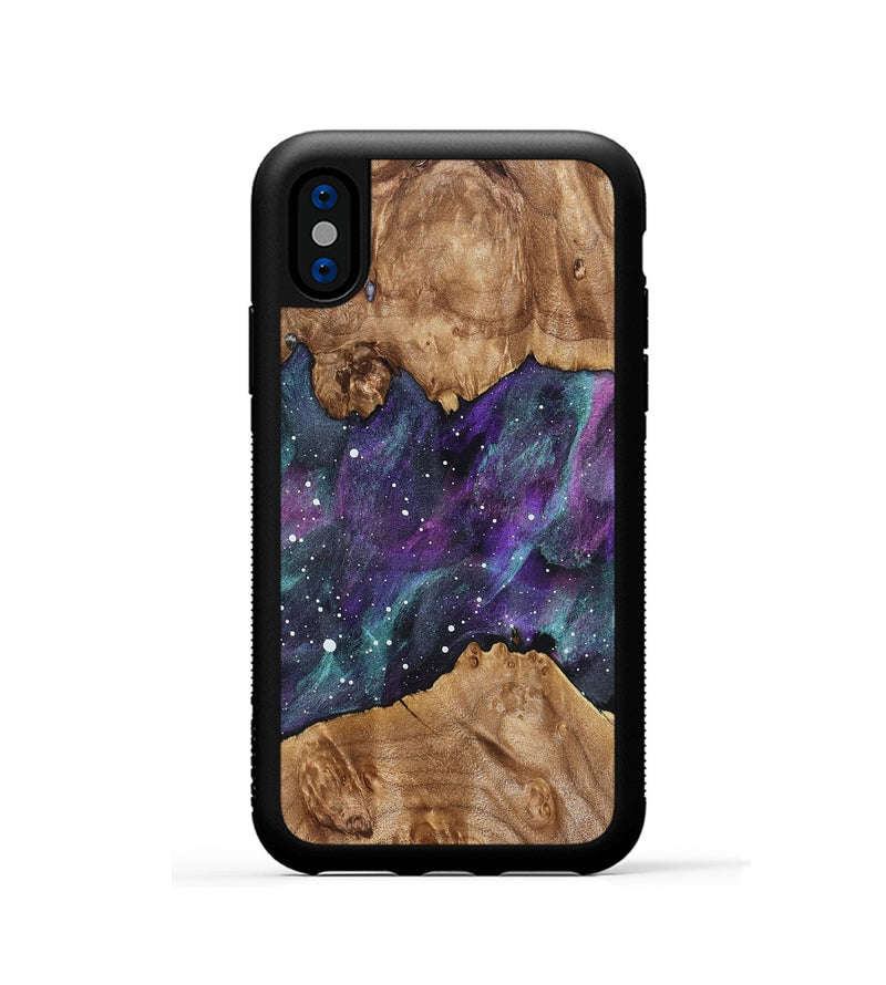 iPhone Xs Wood Phone Case - Jaleesa (Cosmos, 824795)