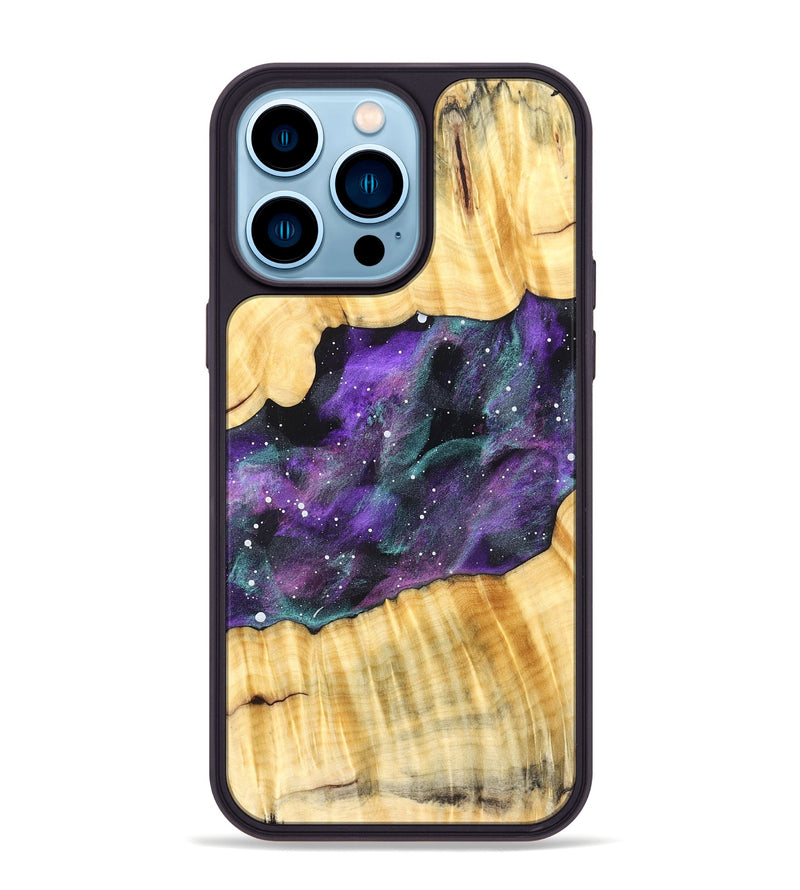 iPhone 14 Pro Max Wood Phone Case - Corene (Cosmos, 824797)