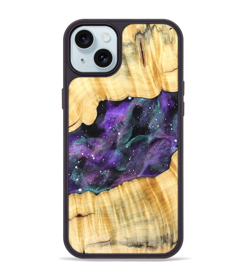 iPhone 15 Plus Wood Phone Case - Corene (Cosmos, 824797)