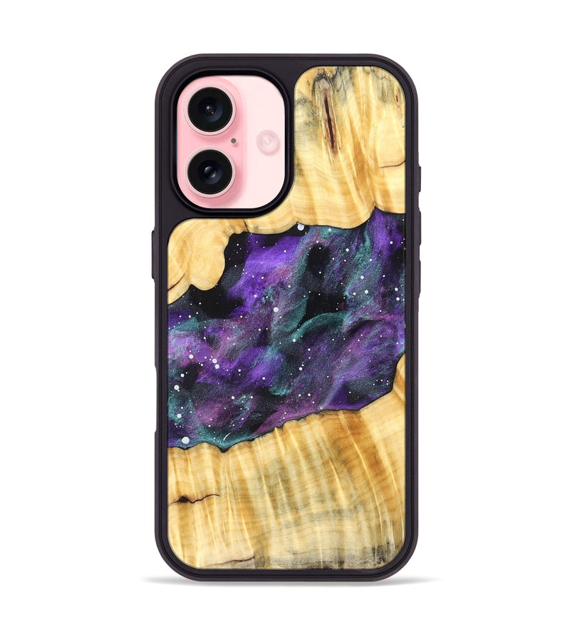 iPhone 16 Wood Phone Case - Corene (Cosmos, 824797)
