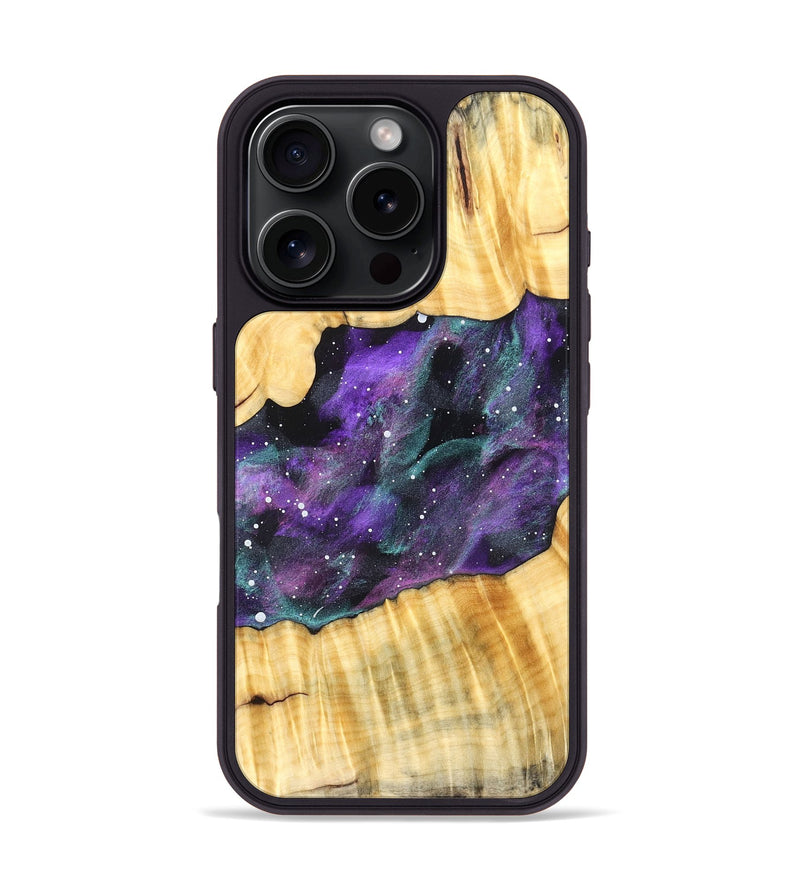 iPhone 16 Pro Wood Phone Case - Corene (Cosmos, 824797)