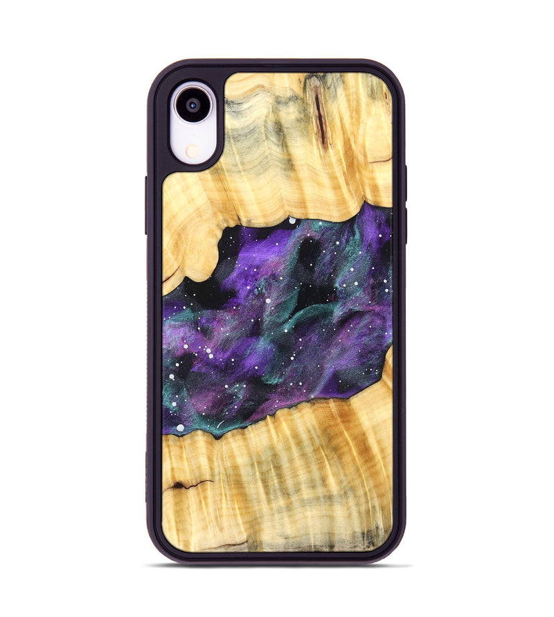 iPhone Xr Wood Phone Case - Corene (Cosmos, 824797)