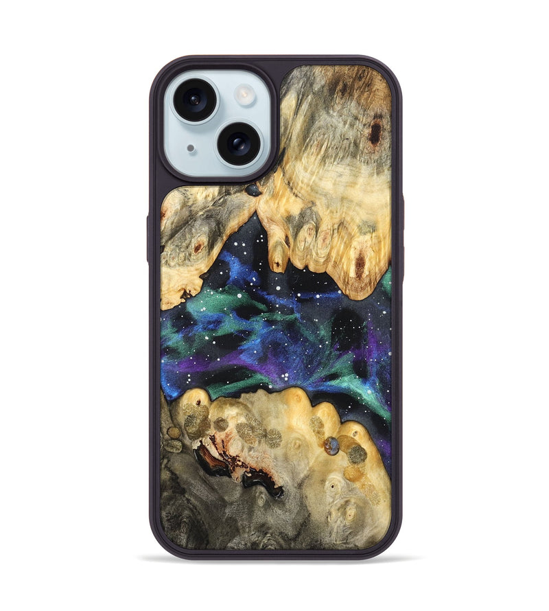 iPhone 15 Wood Phone Case - Alyce (Cosmos, 824803)