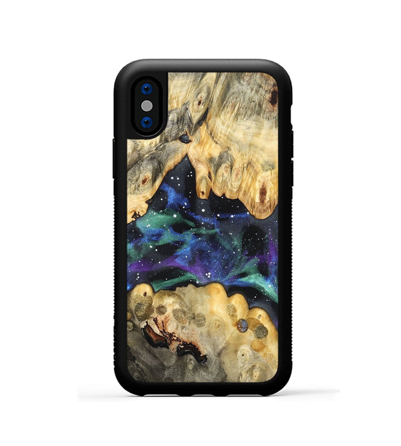 iPhone Xs Wood Phone Case - Alyce (Cosmos, 824803)