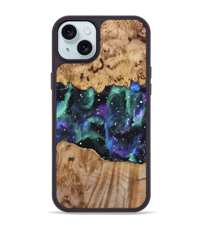 iPhone 15 Plus Wood Phone Case - Dock (Cosmos, 824805)