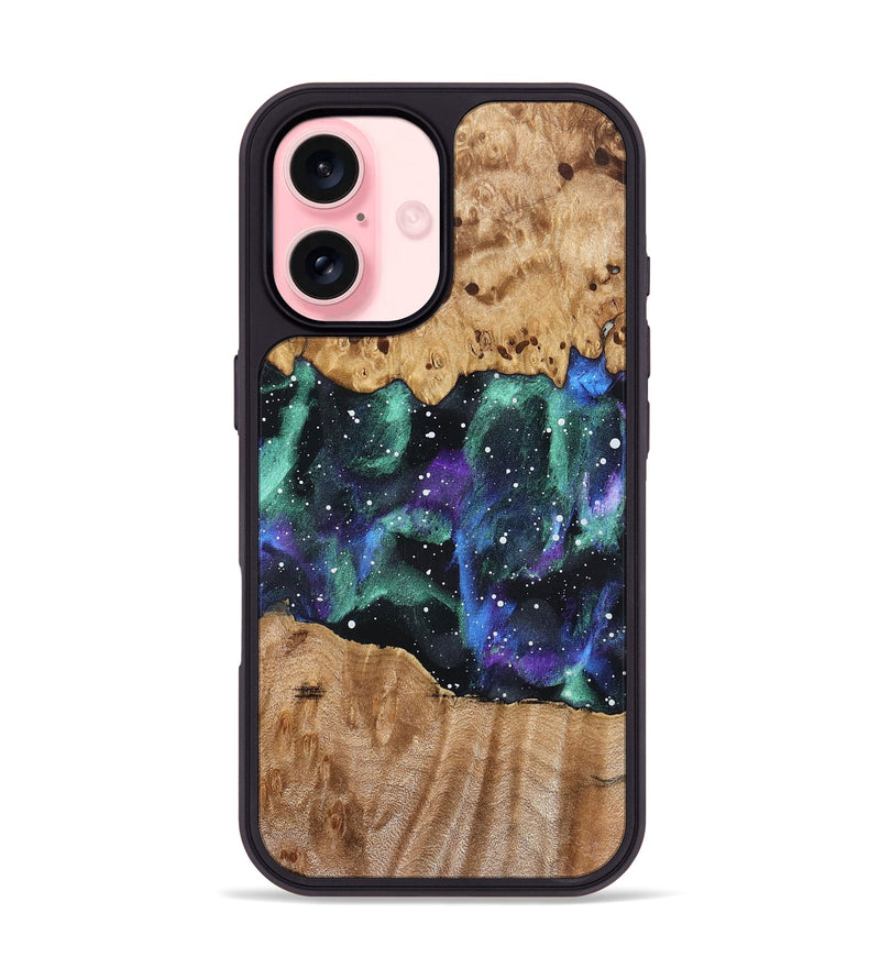 iPhone 16 Wood Phone Case - Dock (Cosmos, 824805)