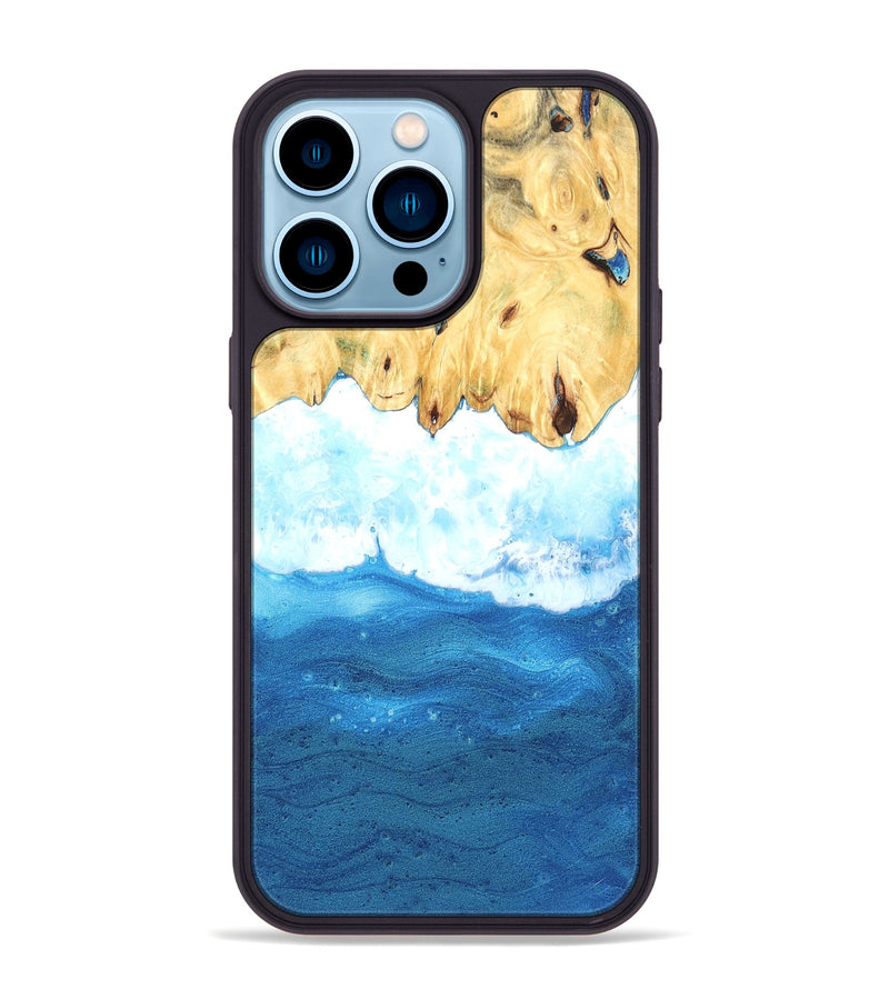 iPhone 14 Pro Max Wood Phone Case - Curley (Coastal, 824808)