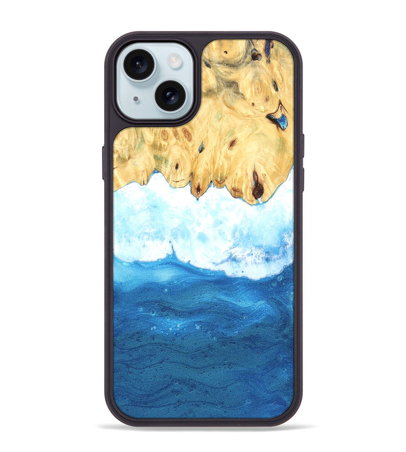 iPhone 15 Plus Wood Phone Case - Curley (Coastal, 824808)