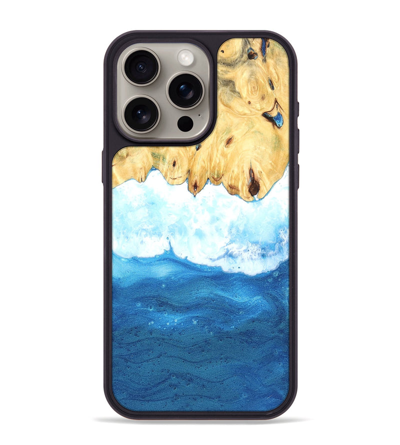 iPhone 15 Pro Max Wood Phone Case - Curley (Coastal, 824808)