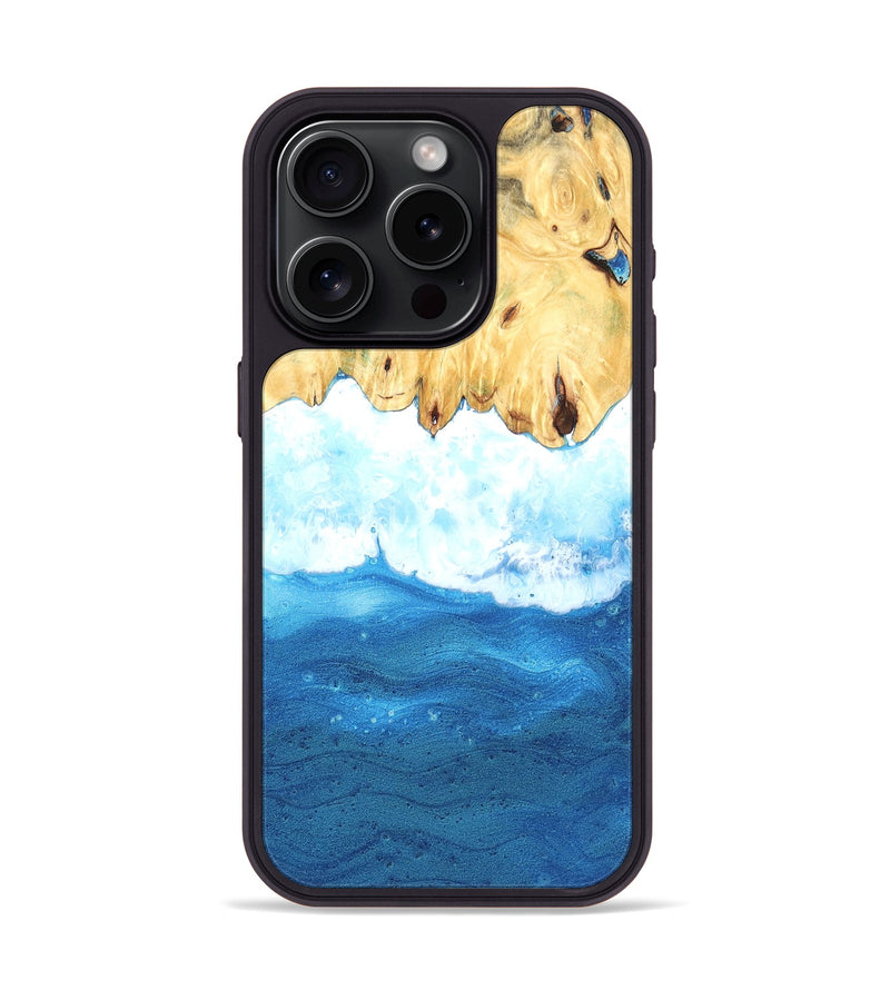iPhone 15 Pro Wood Phone Case - Curley (Coastal, 824808)