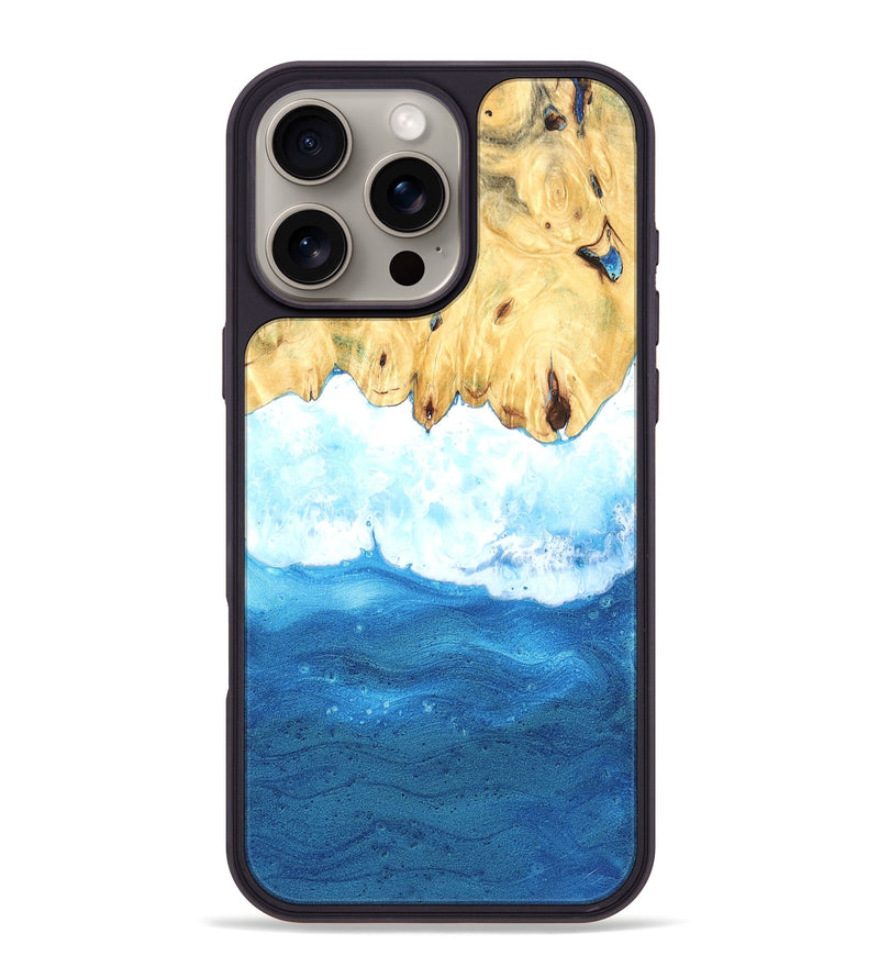 iPhone 16 Pro Max Wood Phone Case - Curley (Coastal, 824808)