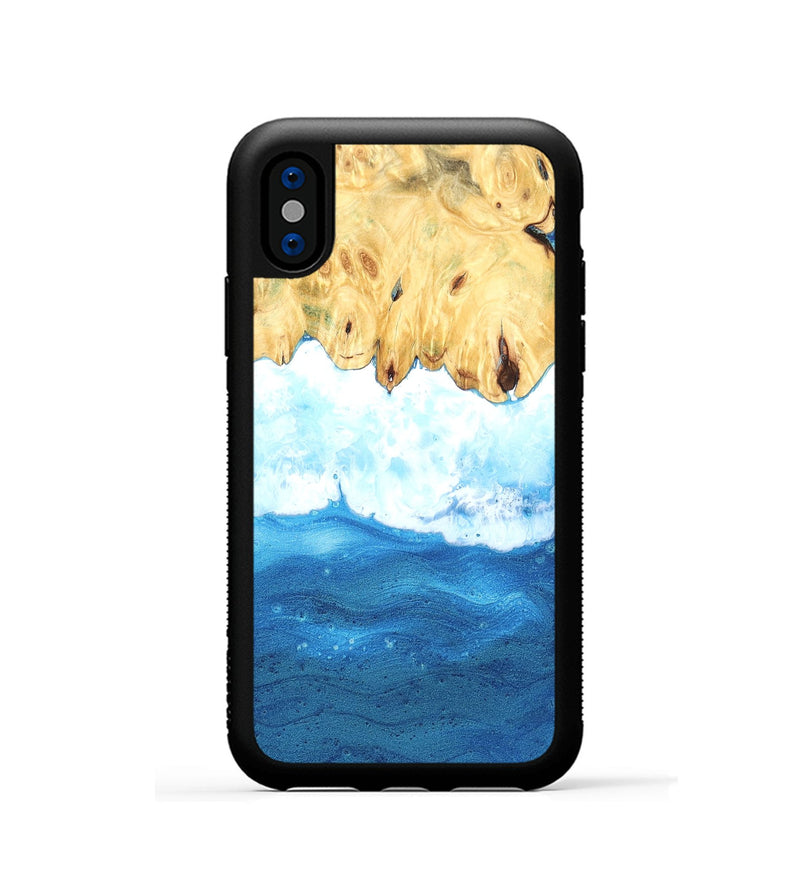 iPhone Xs Wood Phone Case - Curley (Coastal, 824808)