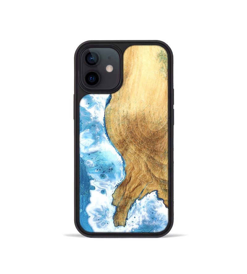 iPhone 12 mini Wood Phone Case - Maurine (Coastal, 824810)