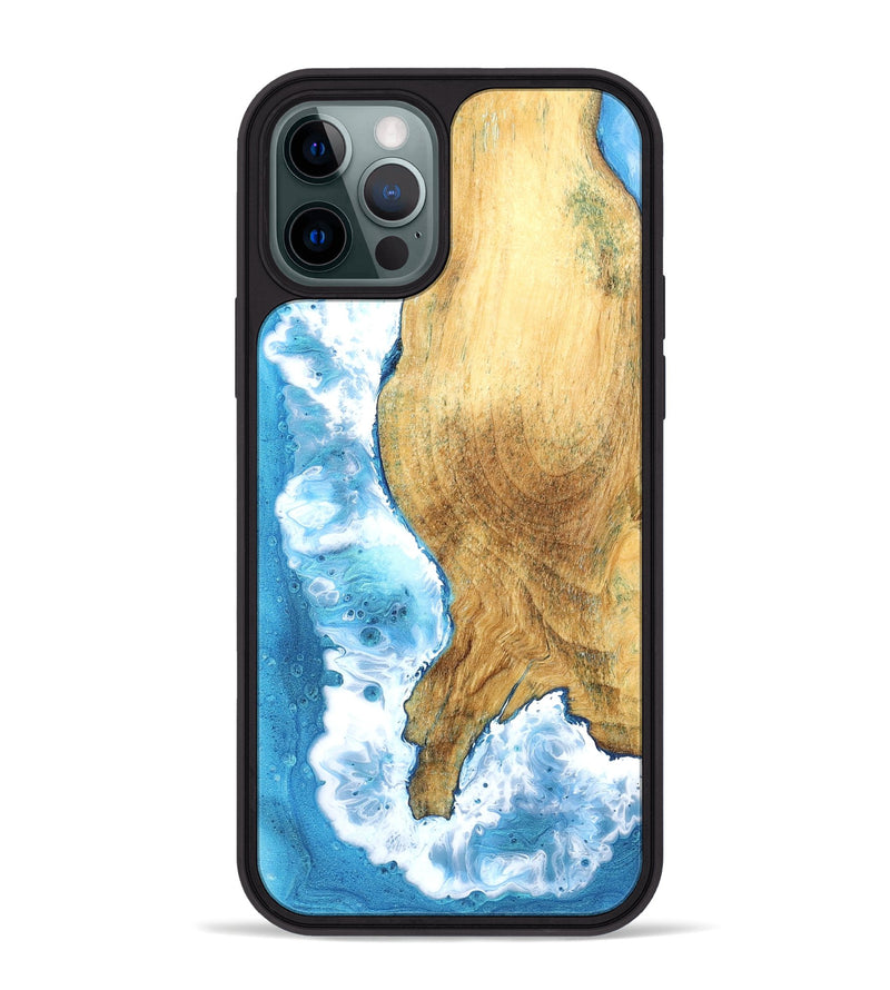 iPhone 12 Pro Max Wood Phone Case - Maurine (Coastal, 824810)