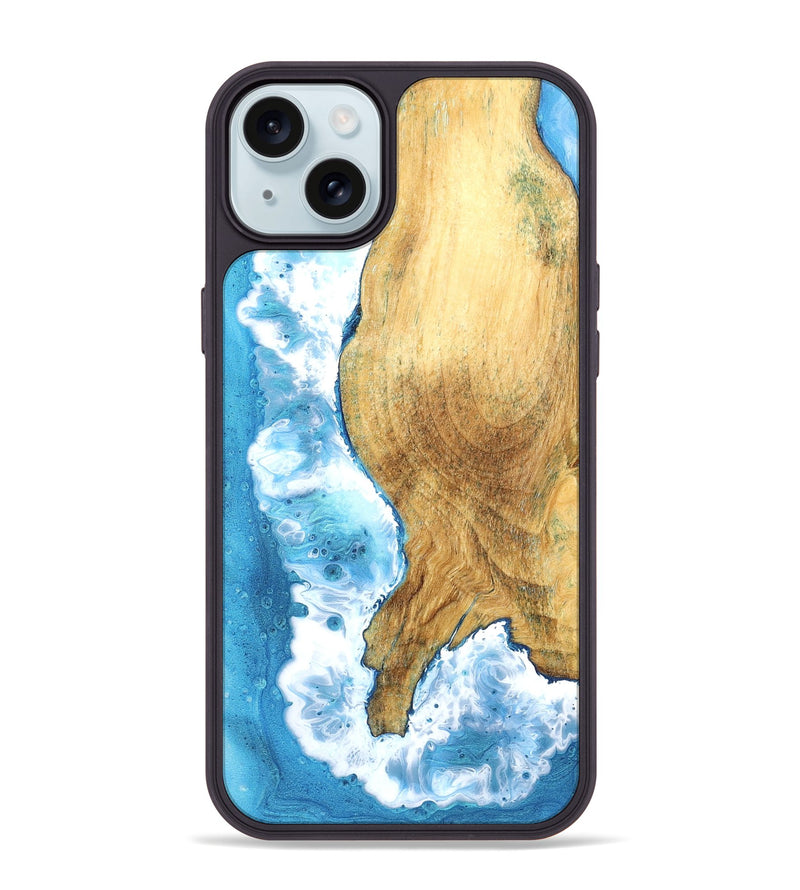 iPhone 15 Plus Wood Phone Case - Maurine (Coastal, 824810)