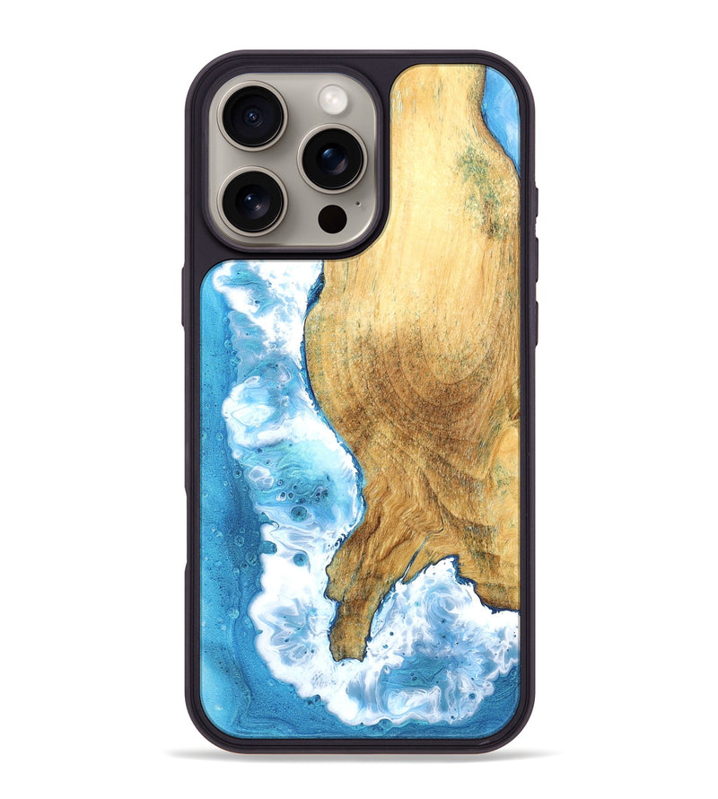 iPhone 16 Pro Max Wood Phone Case - Maurine (Coastal, 824810)