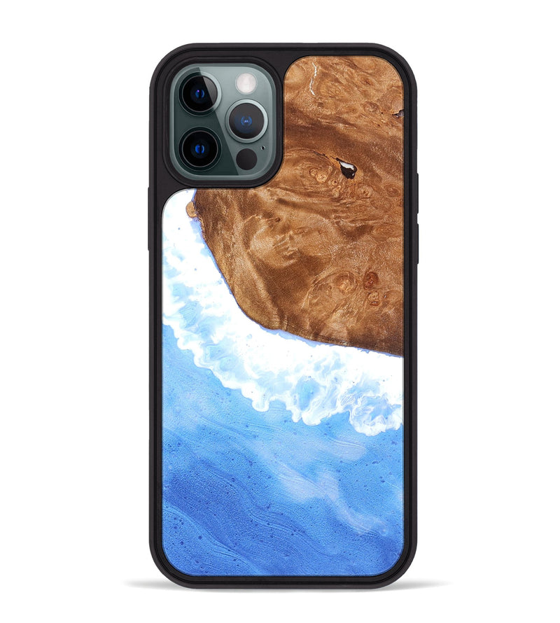 iPhone 12 Pro Max Wood Phone Case - Abigale (Coastal, 824812)