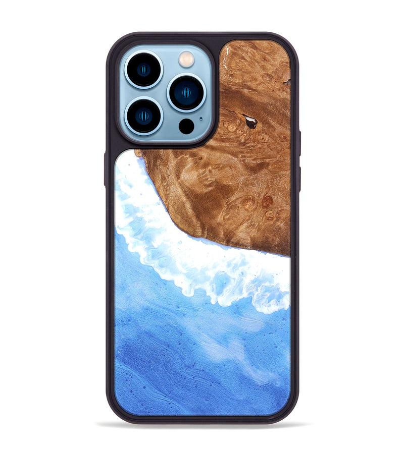 iPhone 14 Pro Max Wood Phone Case - Abigale (Coastal, 824812)