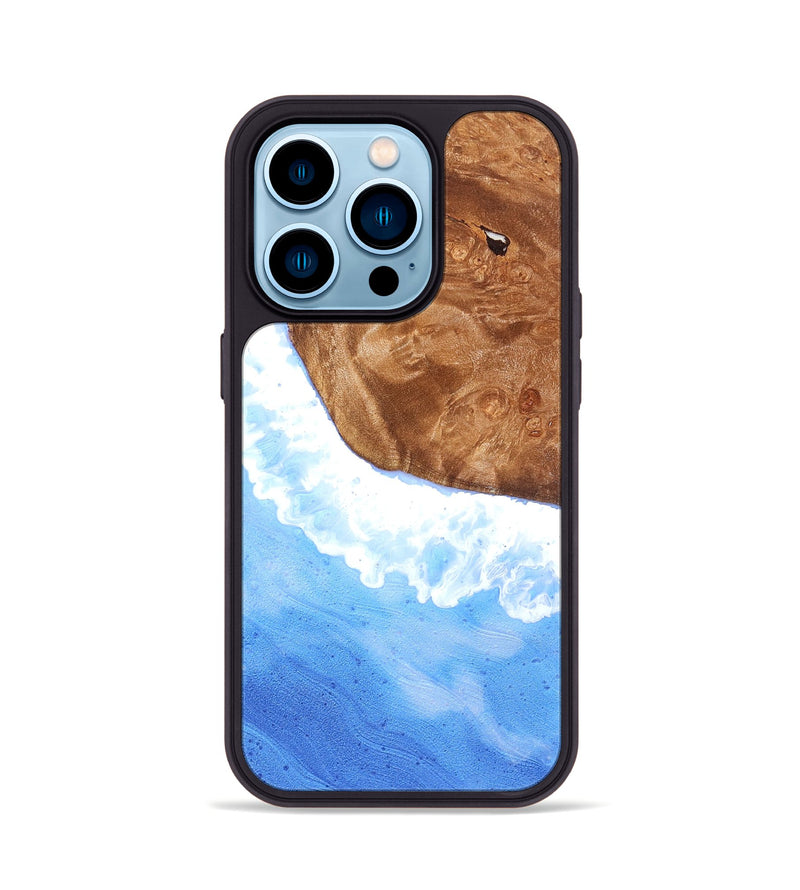 iPhone 14 Pro Wood Phone Case - Abigale (Coastal, 824812)