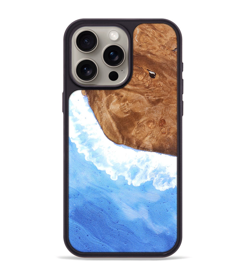 iPhone 15 Pro Max Wood Phone Case - Abigale (Coastal, 824812)