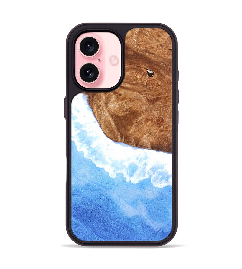 iPhone 16 Wood Phone Case - Abigale (Coastal, 824812)